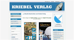 Desktop Screenshot of kriebel-sat.de
